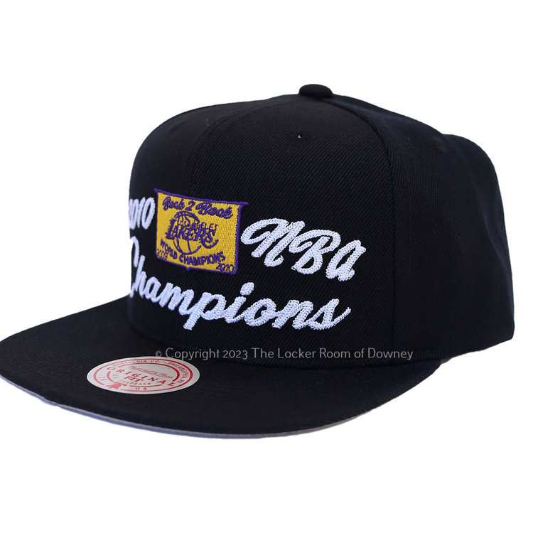Mitchell and Ness NBA Los Angeles Lakers M&N 2010 NBA Champs Snapback Black