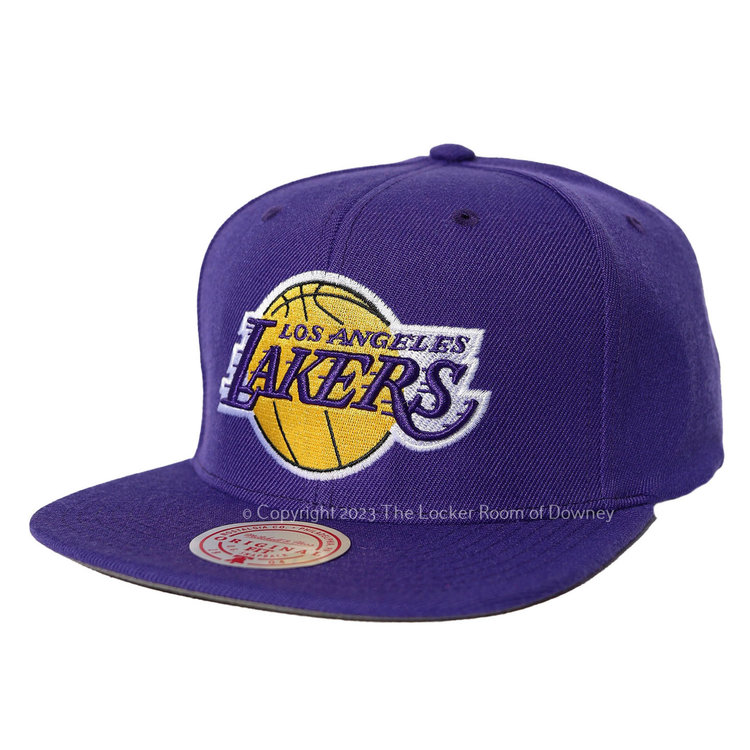 Mitchell and Ness NBA LA Lakers  M&N Team Ground 2.0 Snapback Purple