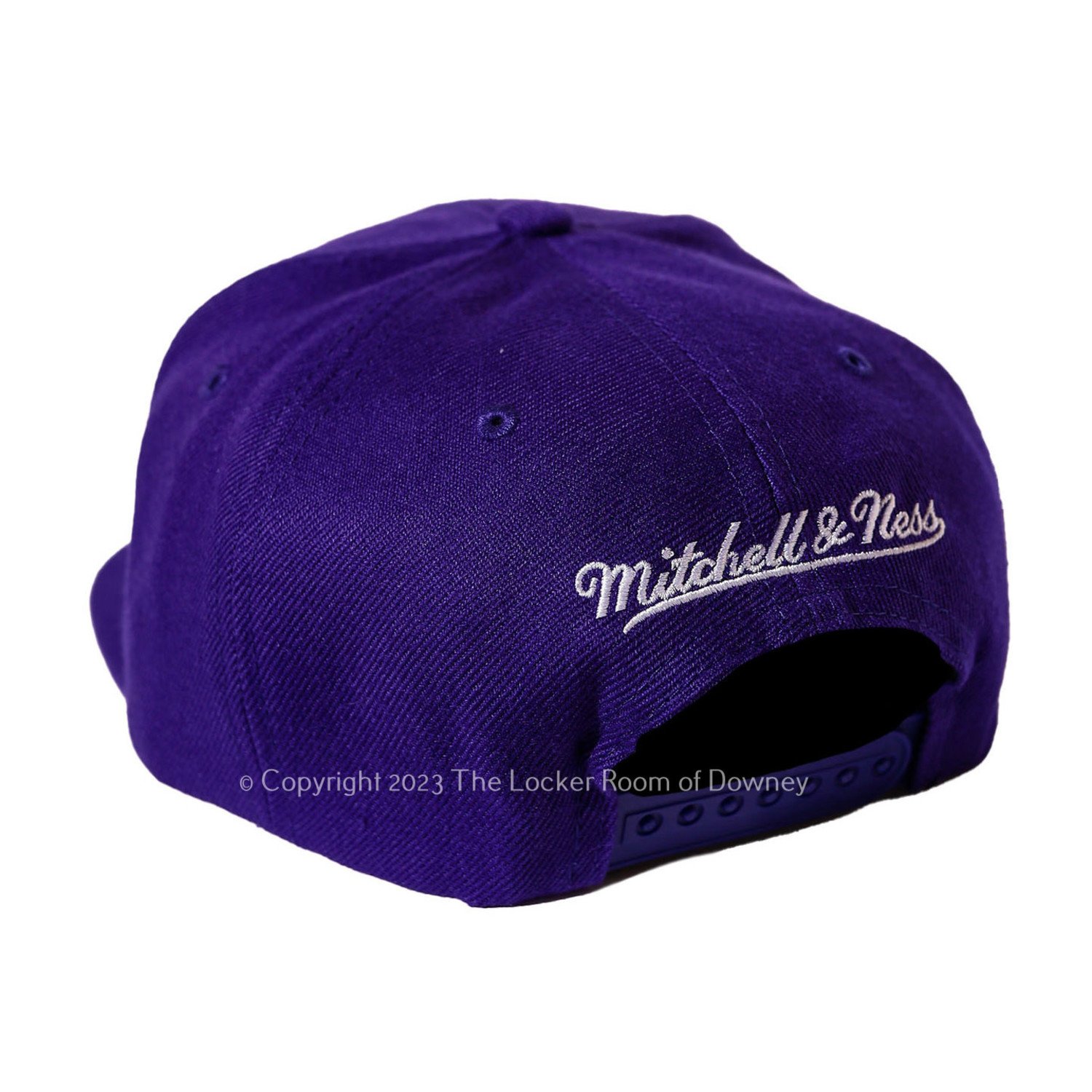 Lakers M&N HWC From Dusk Fitted Drk Grey - The Locker Room of Downey