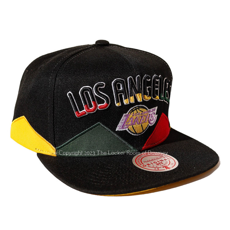 Mitchell and Ness Lakers HWC M&N History Month Snapback