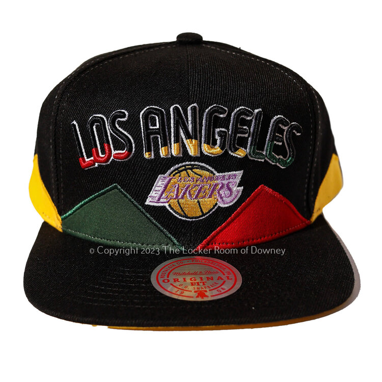 Mitchell and Ness Lakers HWC M&N History Month Snapback