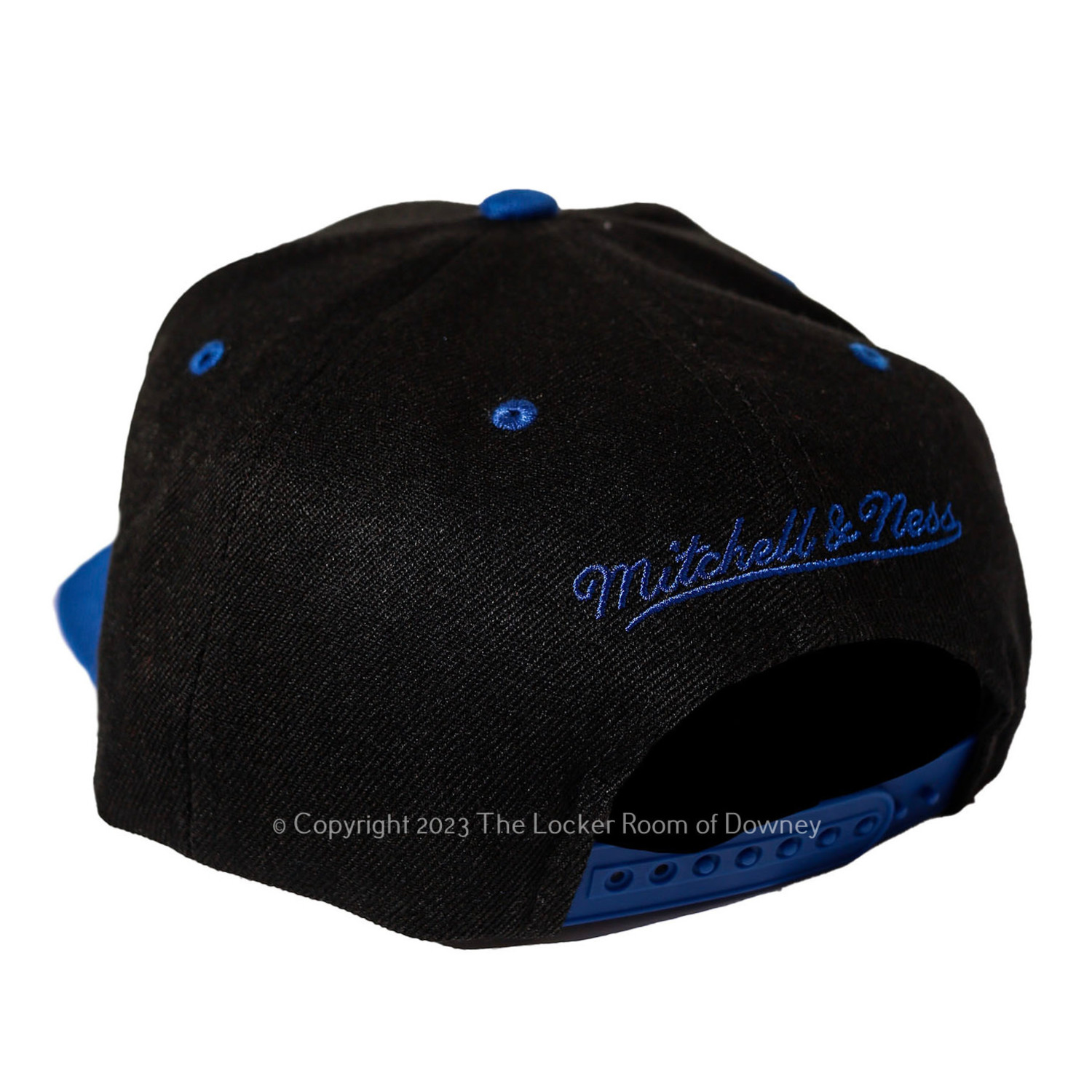 LA Lakers Purple Finals Blue UV M&N Snapback - The Locker Room of Downey