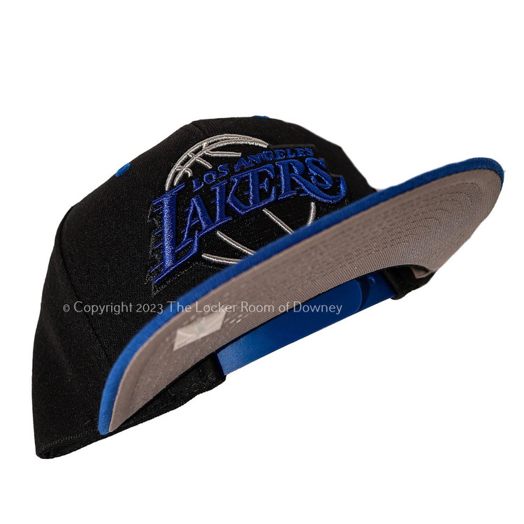 Mitchell and Ness LA Lakers M&N Black Royalty Snapback Black/Royal