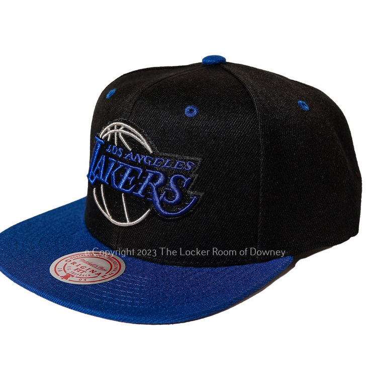 Mitchell and Ness LA Lakers M&N Black Royalty Snapback Black/Royal