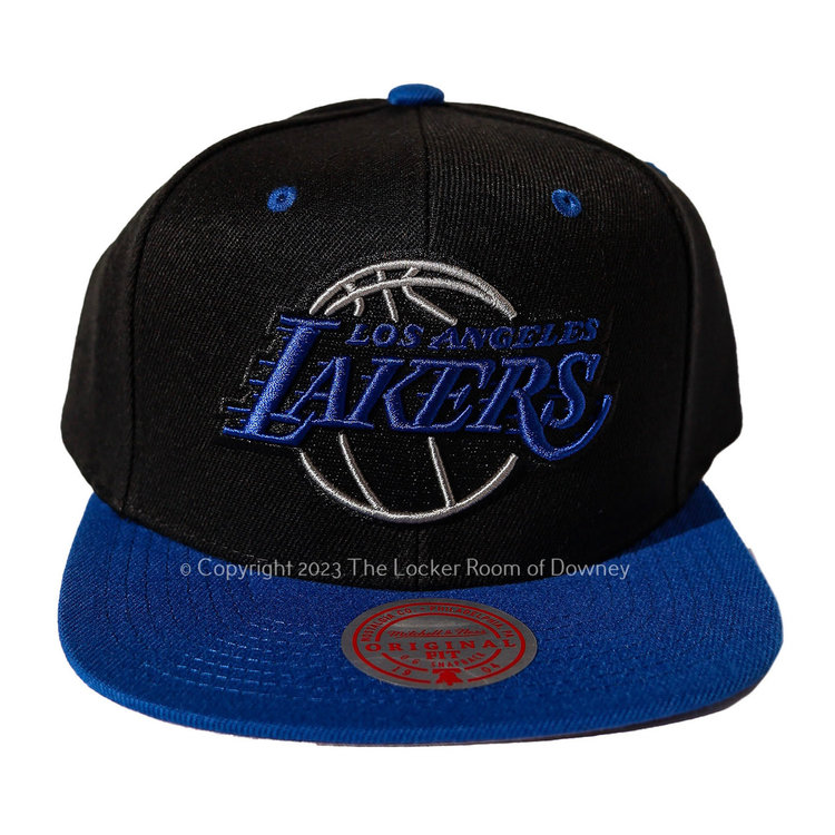 Mitchell and Ness LA Lakers M&N Black Royalty Snapback Black/Royal