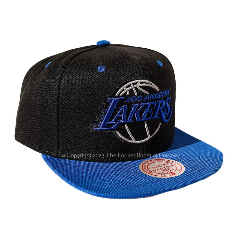 Mitchell and Ness LA Lakers M&N Black Royalty Snapback Black/Royal