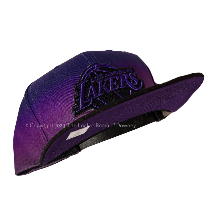 Mitchell and Ness LA Lakers Color Fade M&N Snapback