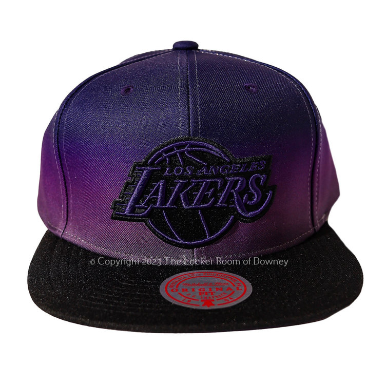 Mitchell and Ness LA Lakers Color Fade M&N Snapback