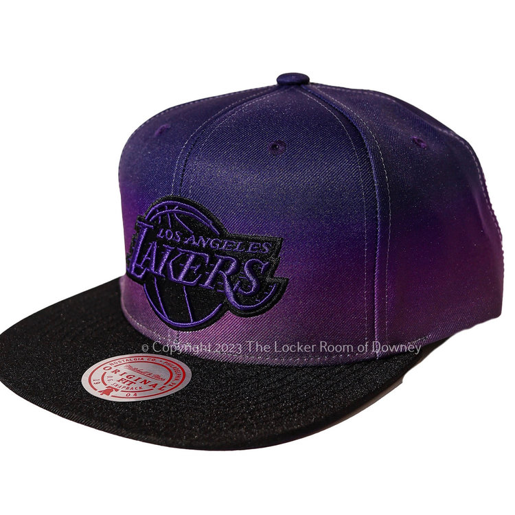 Mitchell and Ness LA Lakers Color Fade M&N Snapback