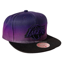 Mitchell and Ness LA Lakers Color Fade M&N Snapback
