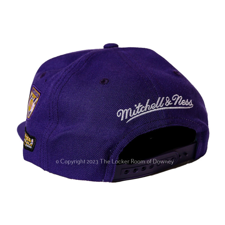 Mitchell and Ness LA Lakers Purple Finals Blue UV M&N Snapback