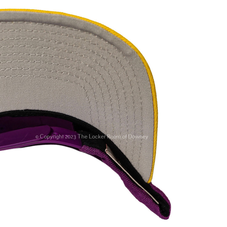Mitchell and Ness LA Lakers Purple/Gold 1988 Finals Patch M&N Snapback