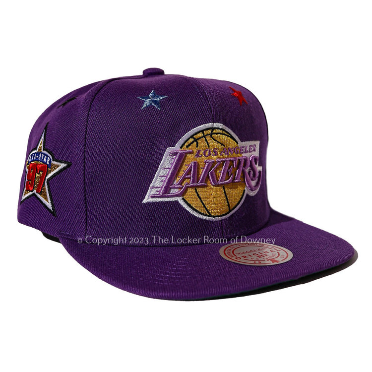 Mitchell and Ness LA Lakers HWC M&N 97 Top Star Snapback Purple
