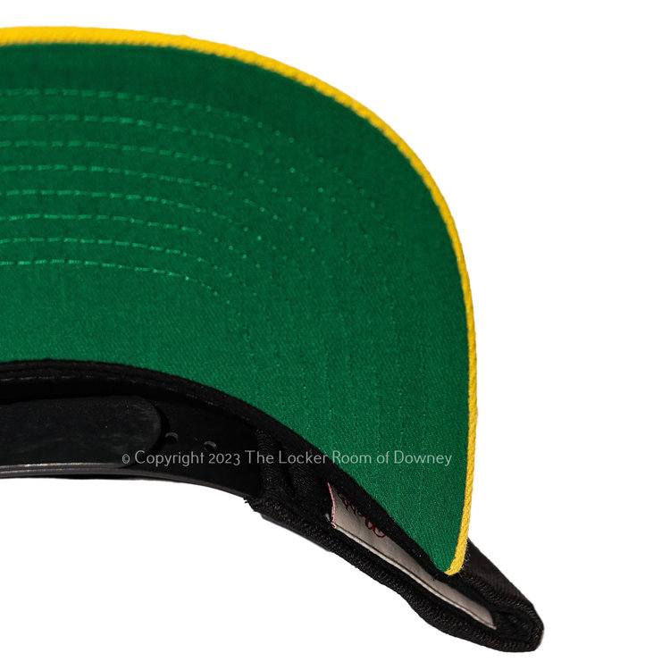 Mitchell and Ness LA Lakers HWC M&N Low Big Face Snapback Black/Yellow