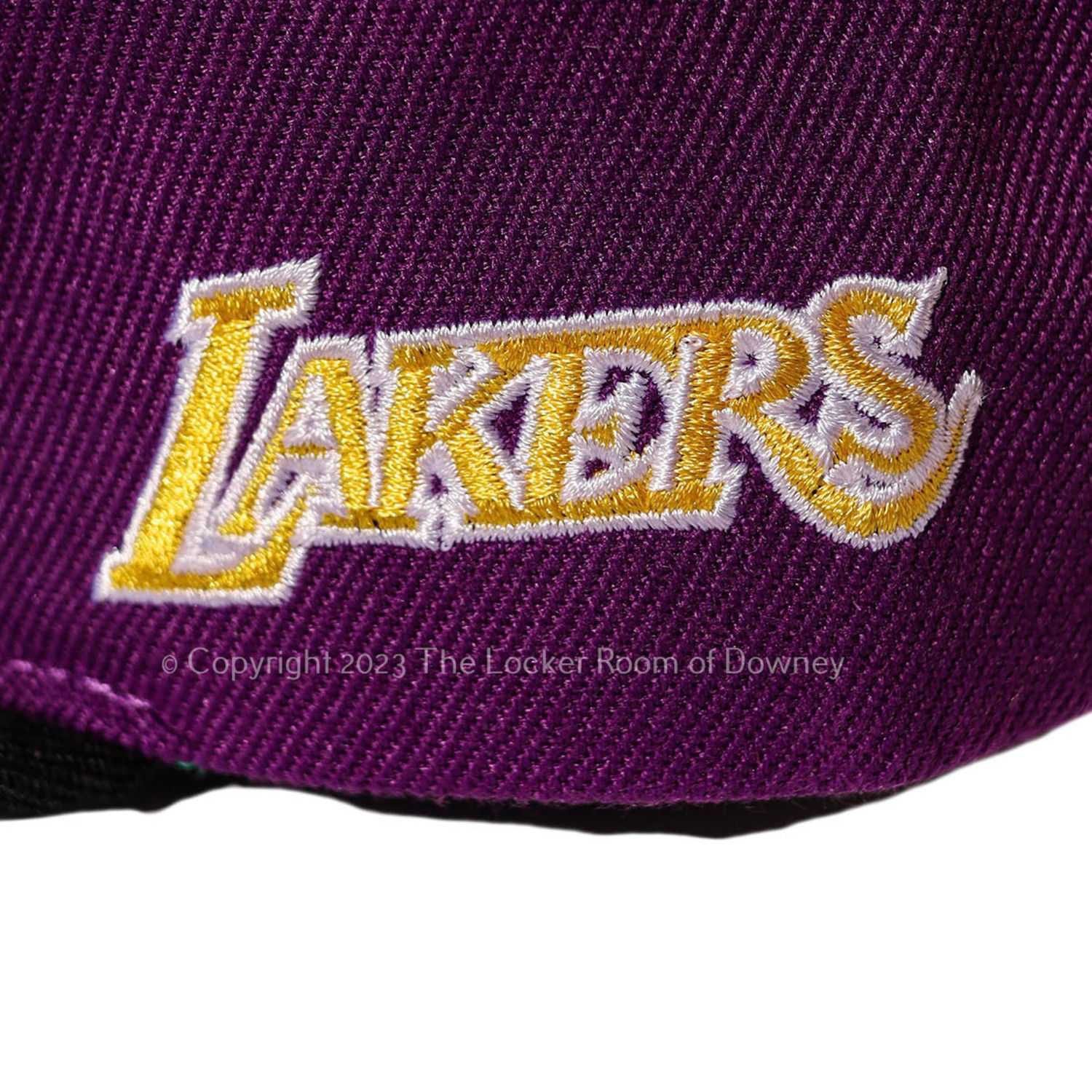 Lakers M&N NBA 75th Silver Snapback - The Locker Room of Downey