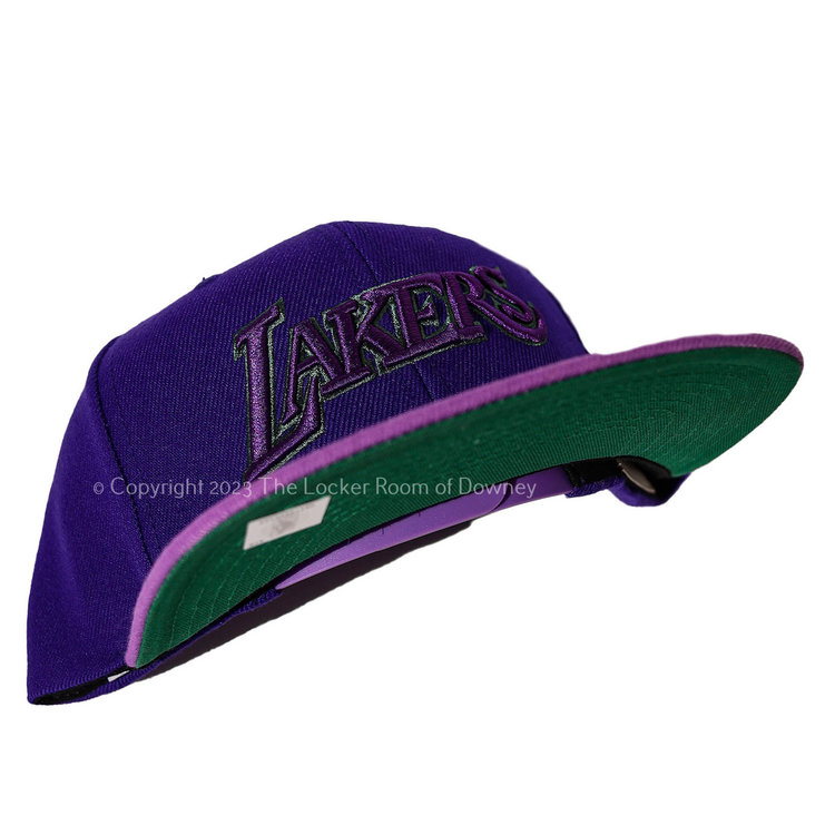 Mitchell and Ness LA Lakers Purple Haze M&N Snapback