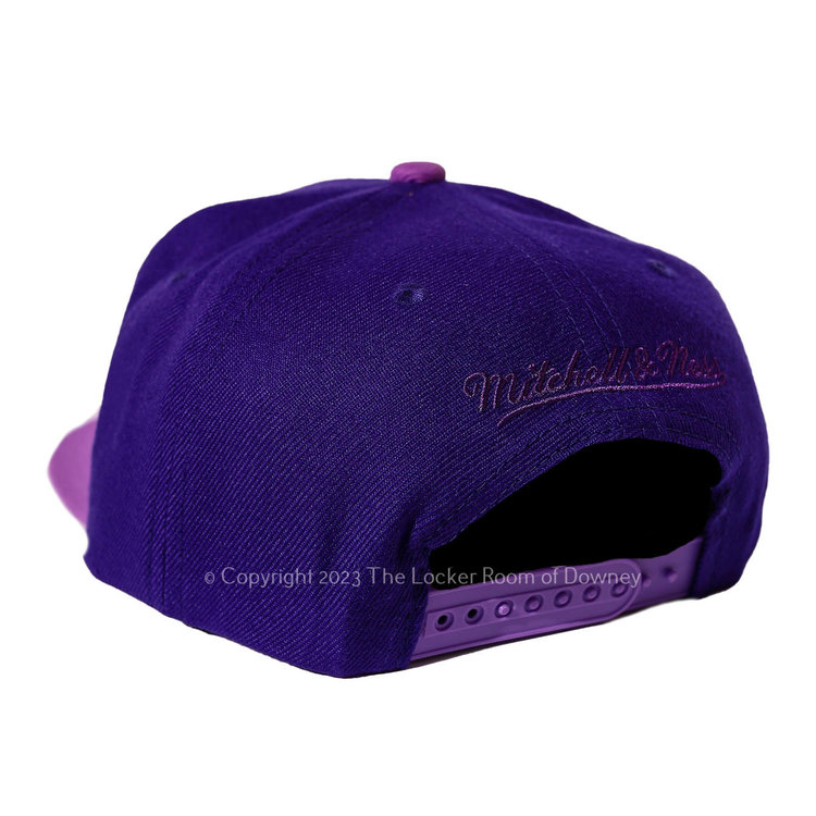 Mitchell and Ness LA Lakers Purple Haze M&N Snapback