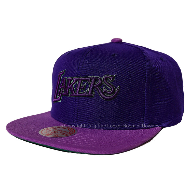 Mitchell and Ness LA Lakers Purple Haze M&N Snapback