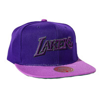Mitchell and Ness LA Lakers Purple Haze M&N Snapback