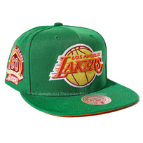 Mitchell and Ness LA Lakers M&N Like Mike Snapback Green