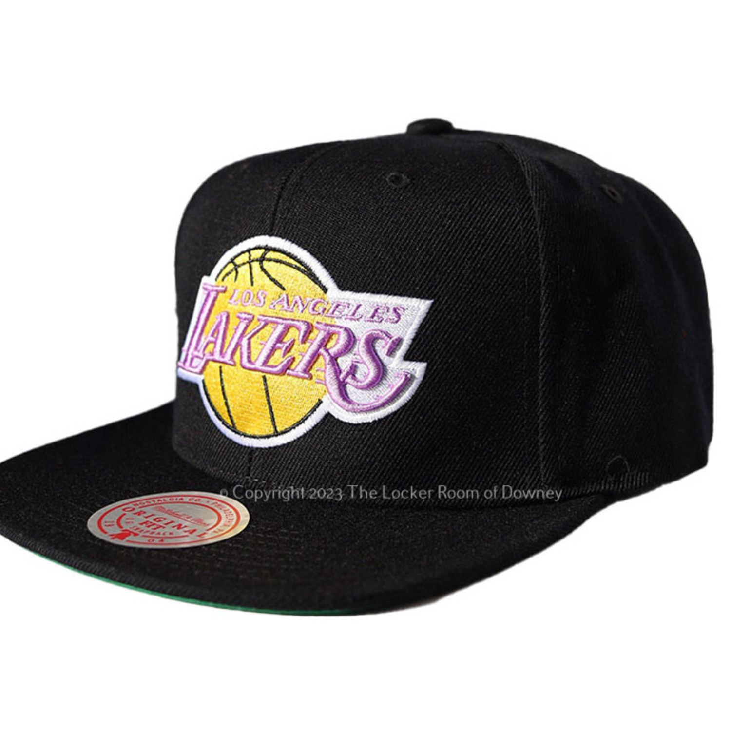 LA Lakers HWC M&N Paintbrush Snapback - The Locker Room of Downey