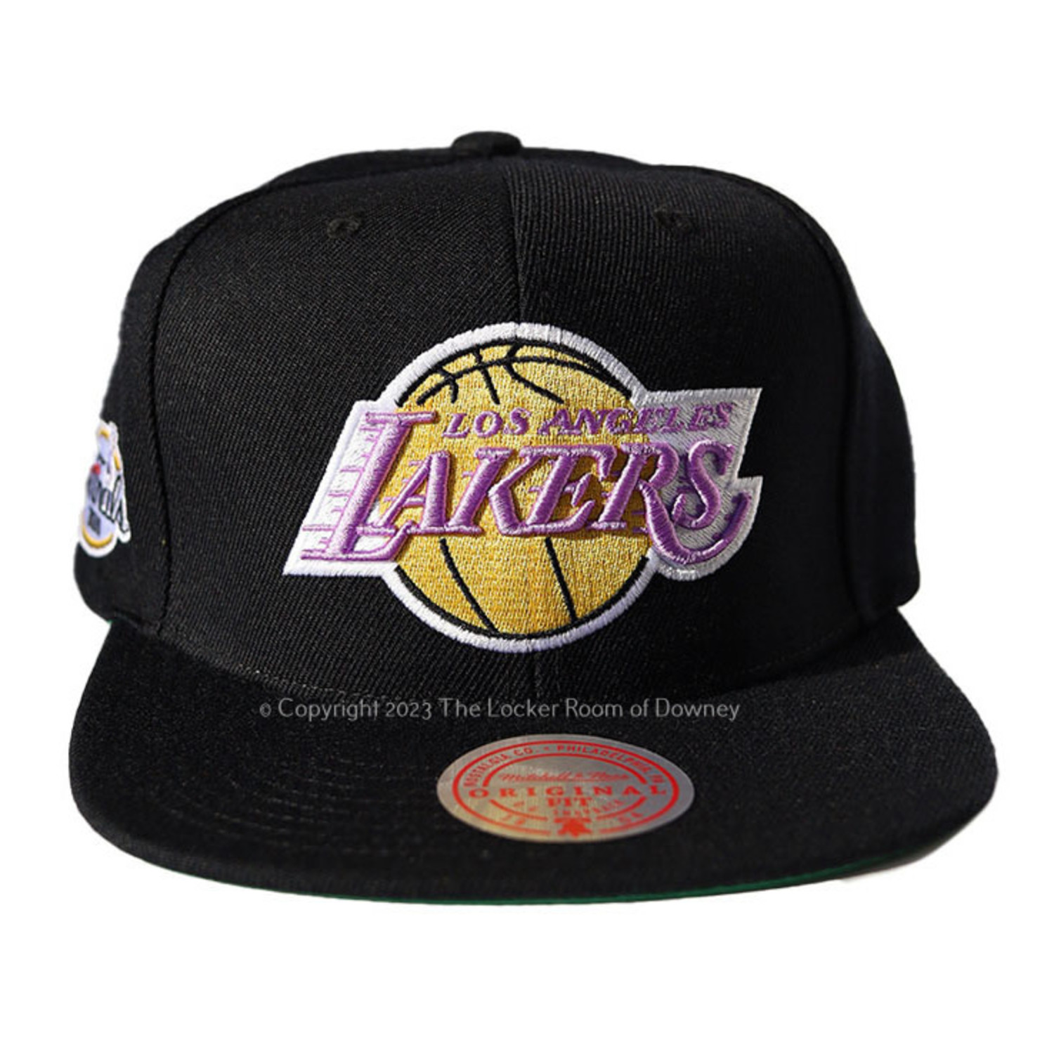 LA Lakers HWC M&N Paintbrush Snapback - The Locker Room of Downey