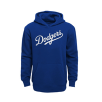 MLB Dodgers Youth Wordmark Pullover Hoodie