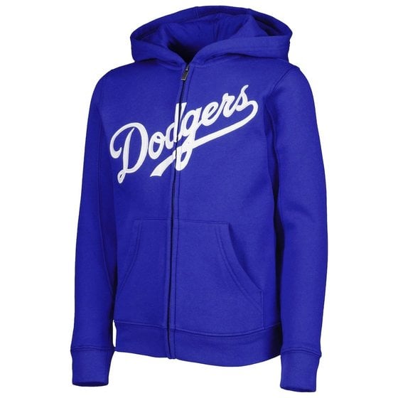 Los Angeles Dodgers Infant Wordmark Hooded Sweatshirt 23 / 12M