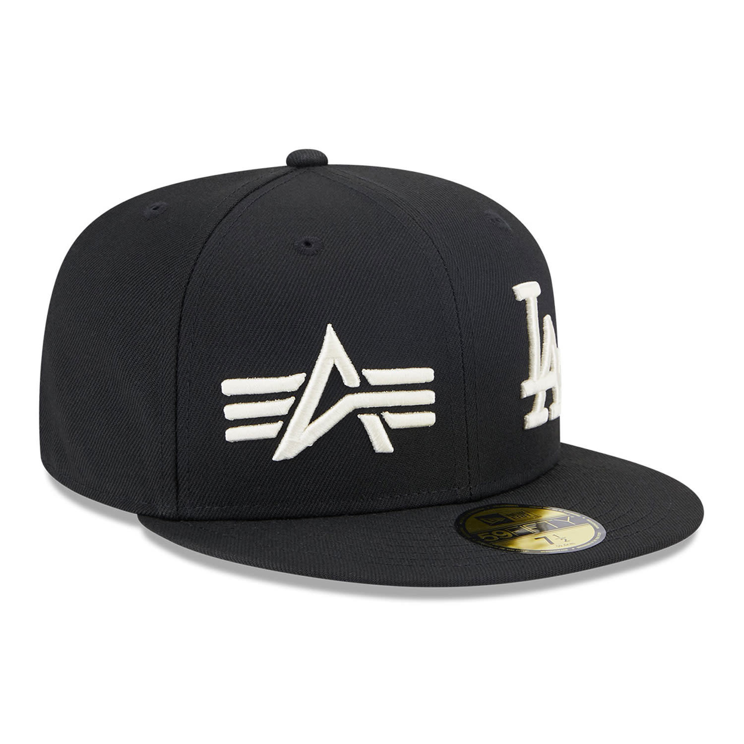 NEW ERA CAPS LA Dodgers Alpha Industries X MLB Black Bucket Hat