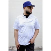 Antigua Dodgers M Polo Ryder White