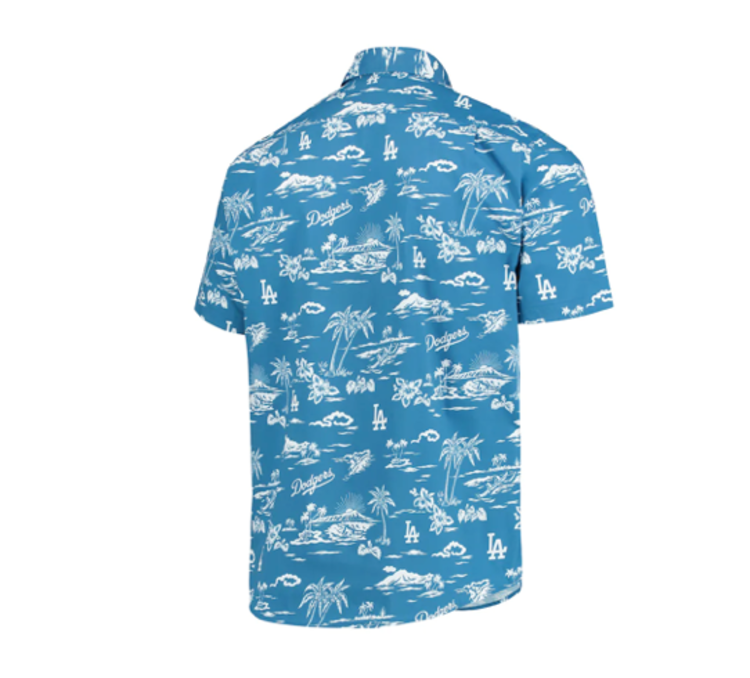 Reyn Spooner LA Dodgers Reyn Spooner Kekai Royal Button-Down