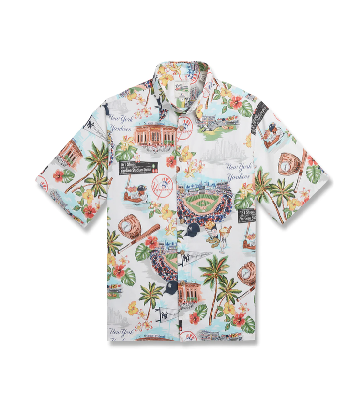 Reyn Spooner NY Yankees Reyn Spooner Scenic Button-Up