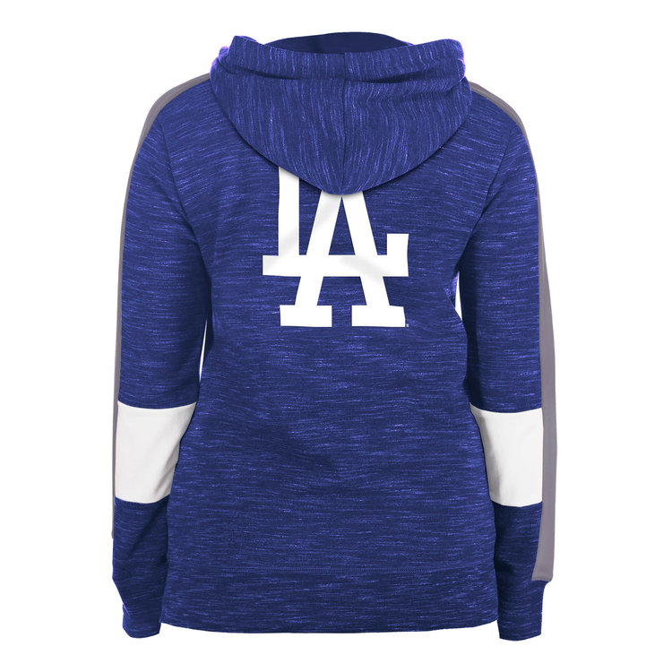 New Era LA NE Royal W Space Dye Full Zip Hoodie