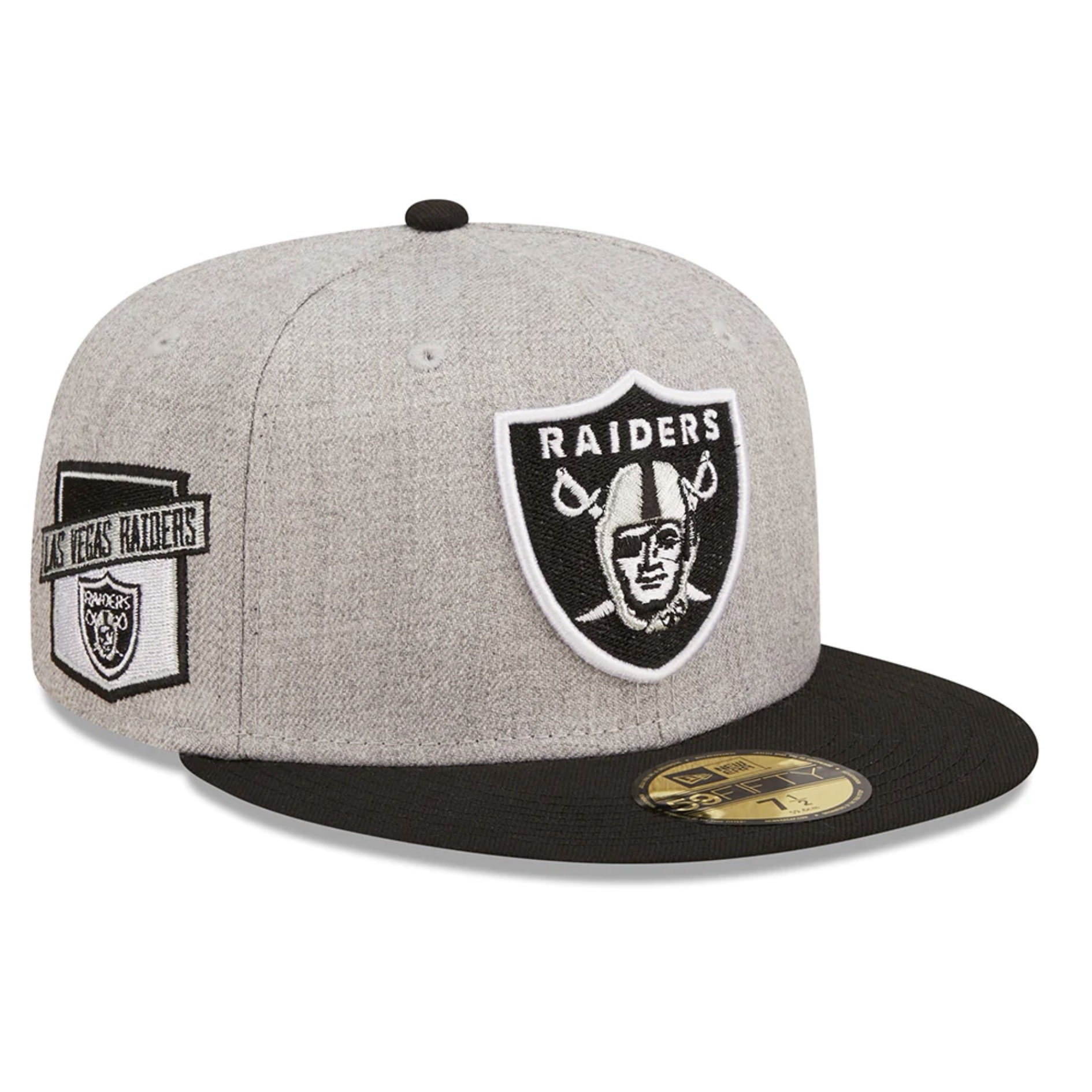 Las Vegas Raiders New Era Heather Beanie One Size Black