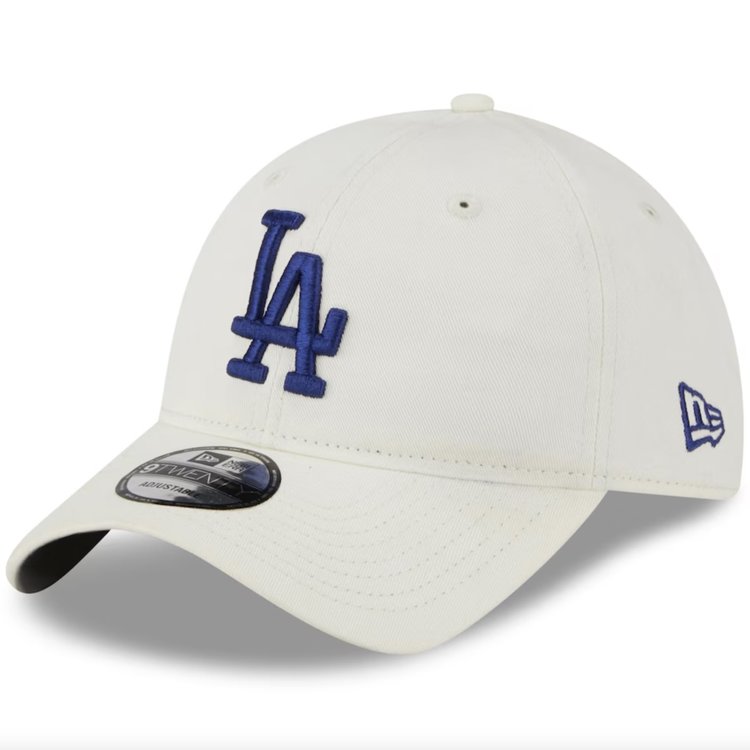 New Era LA Dodgers NE Core Classic 2.0 Adjustable Chrome White