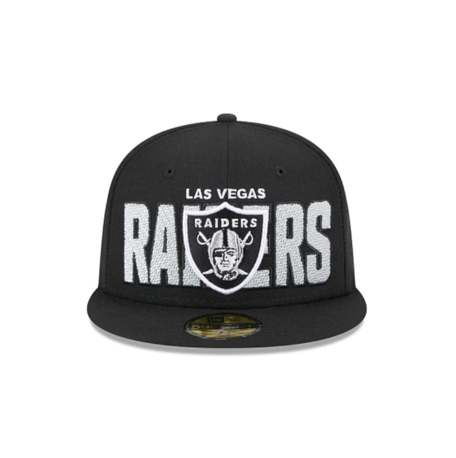 Las Vegas Raiders New Era 2022 NFL Draft Official On-Stage Black/Gray - The  Locker Room of Downey