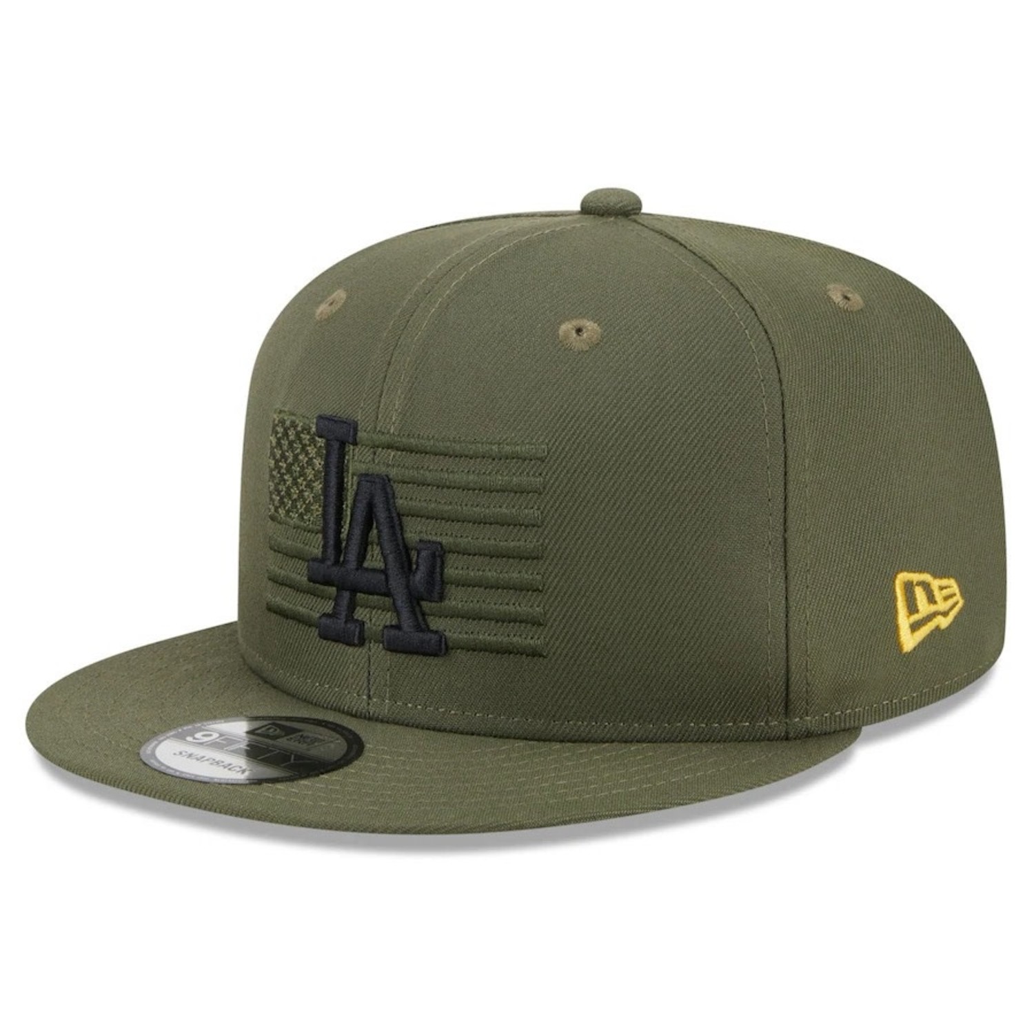 2023 MLB Armed Forces Day Los Angeles Dodgers Snapback Hat New Era