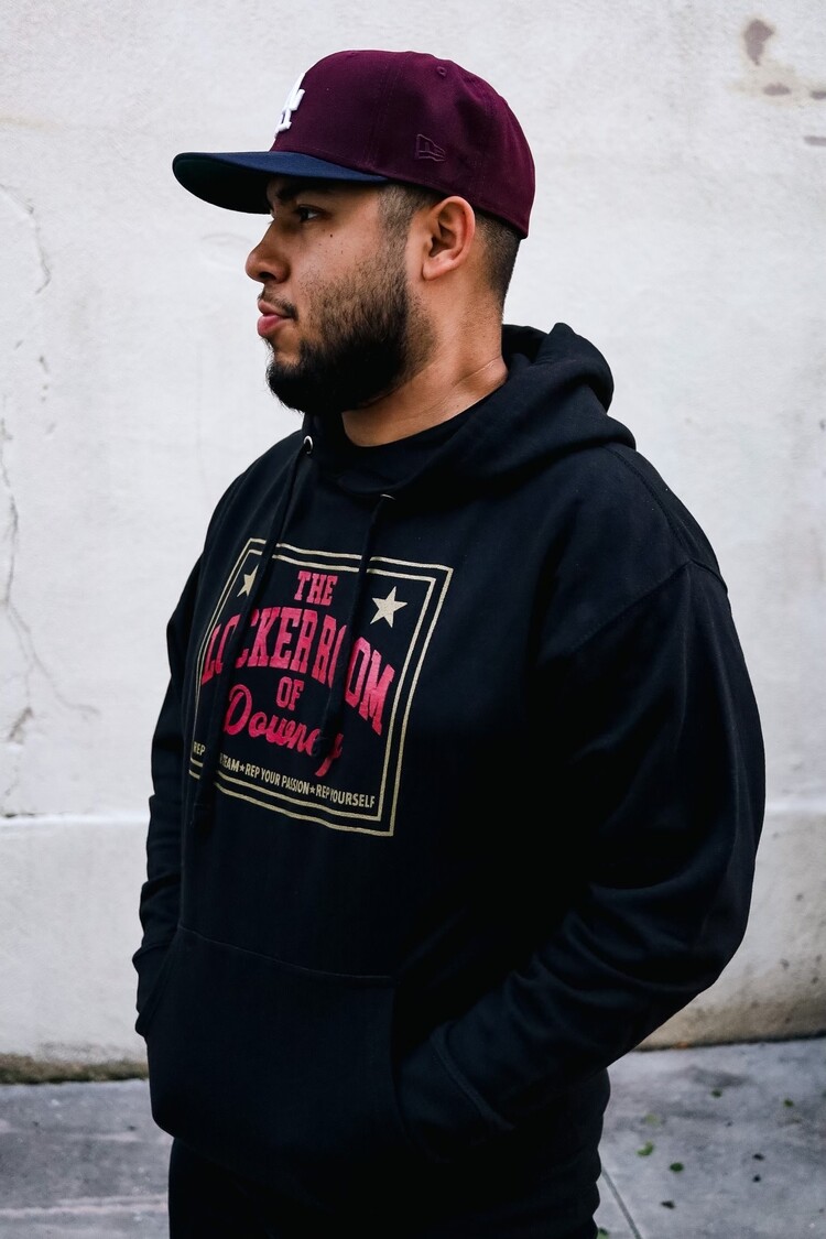 TLR of Downey Black Hoodie