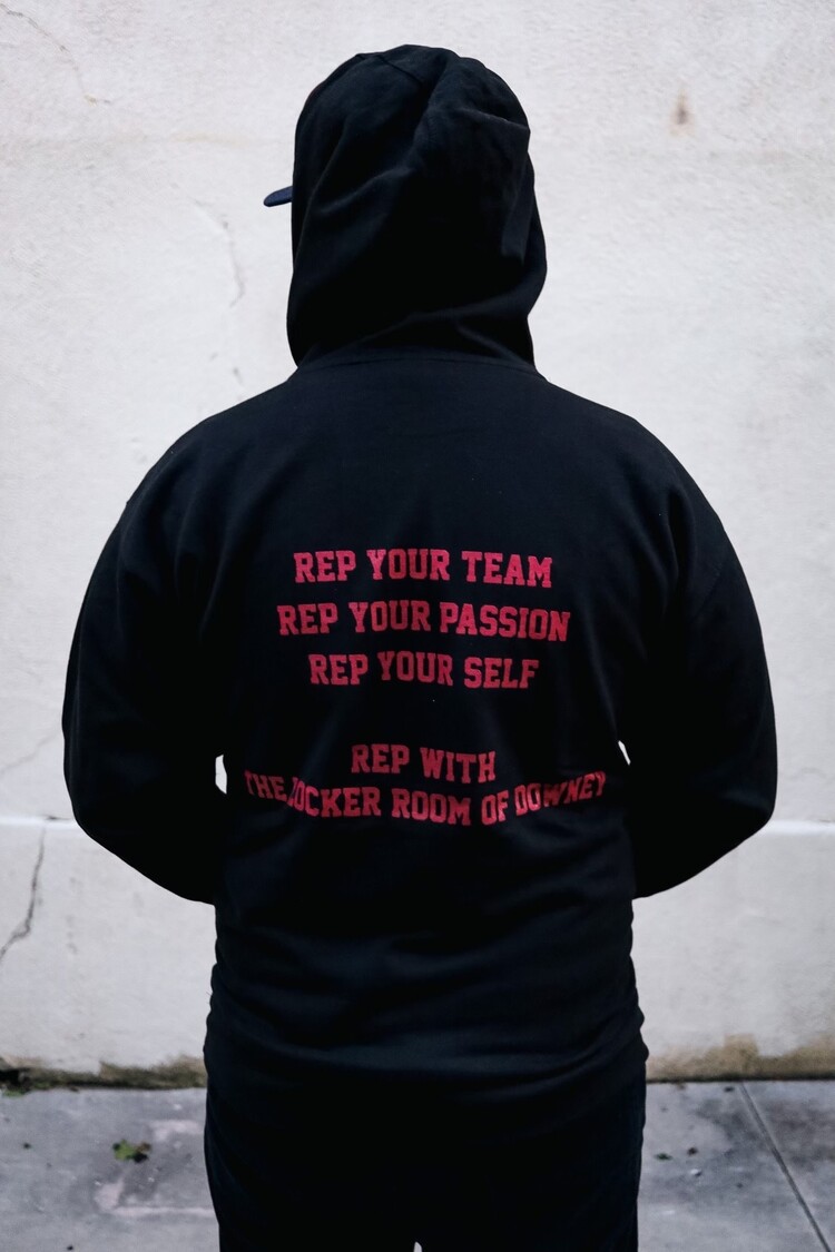 TLR of Downey Black Hoodie