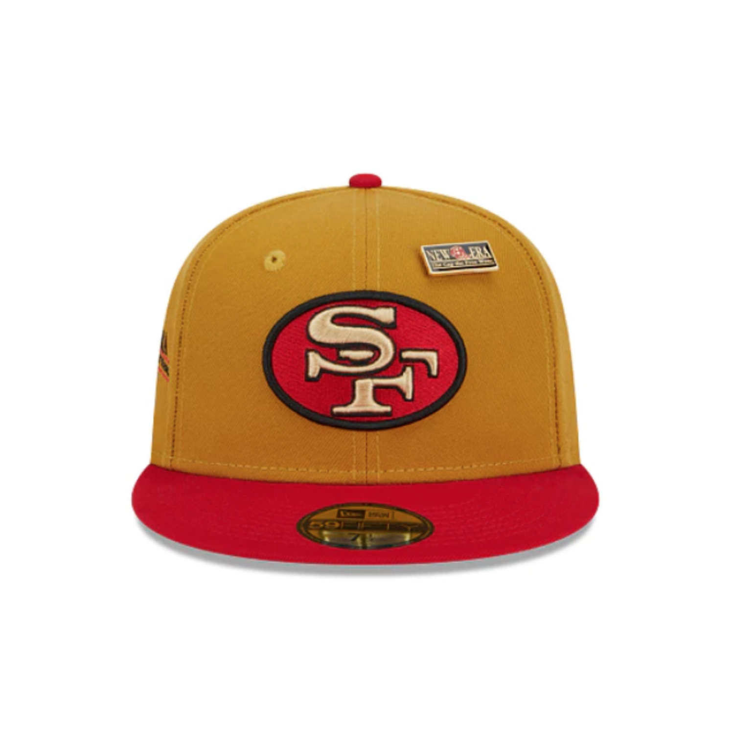 New Era 49ers 59Fifty Day Bronze/Red