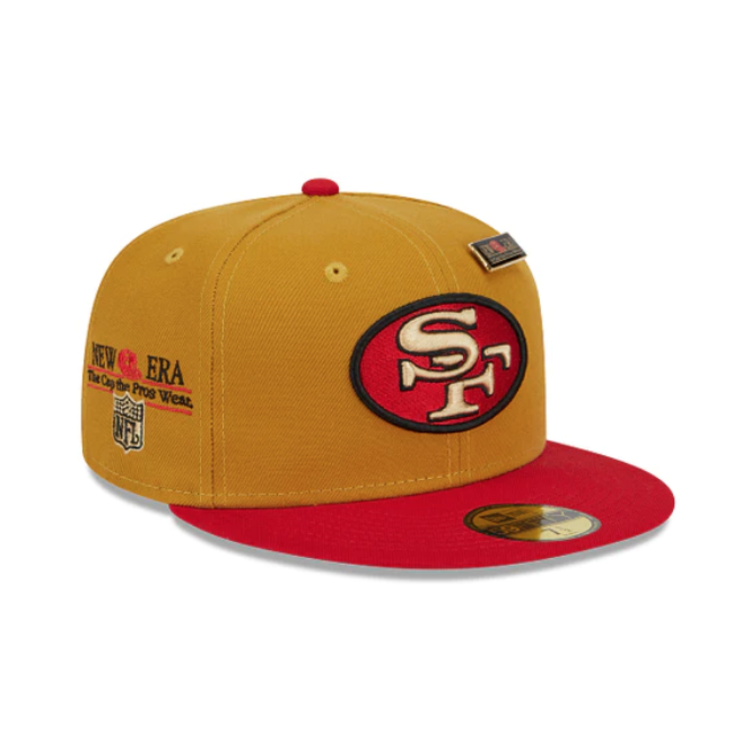 New Era 49ers 59Fifty Day Bronze/Red