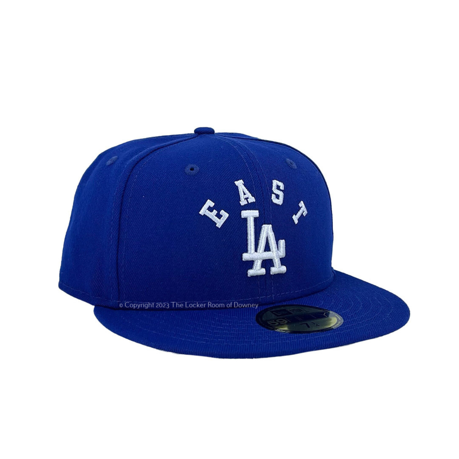 blue la hat