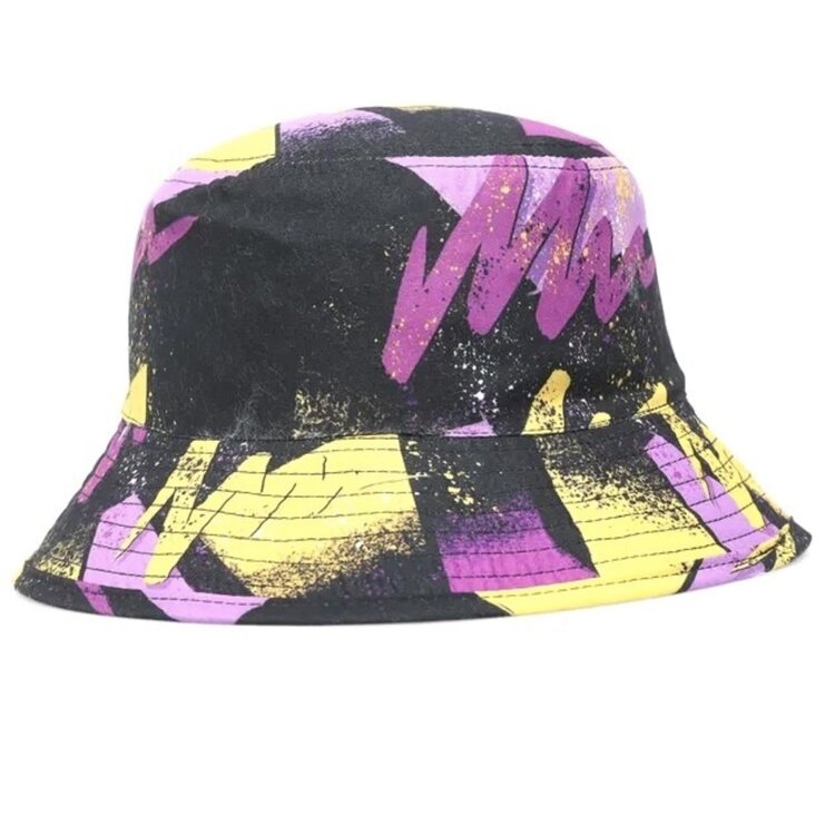 Mitchell and Ness LA Lakers Hyper Reversible Bucket Hat