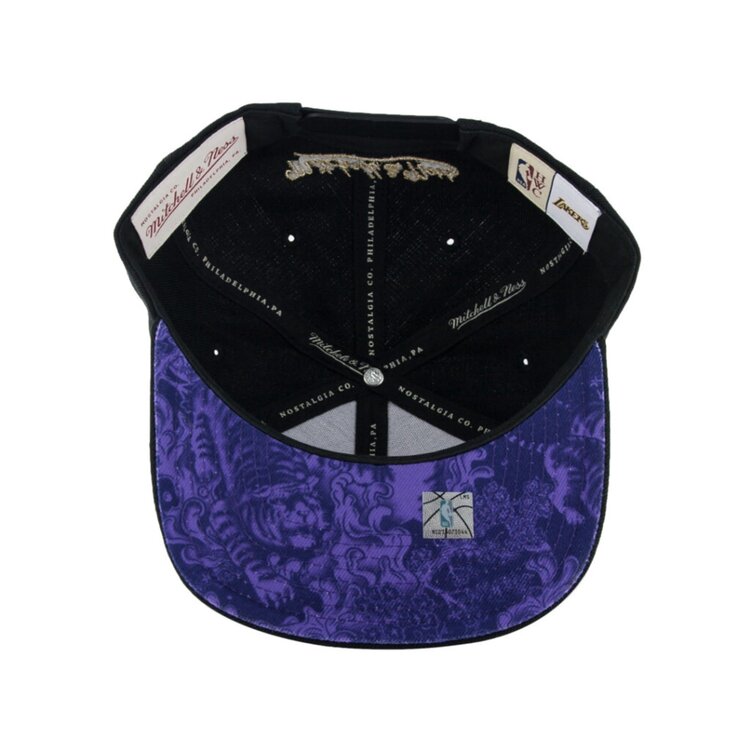 Mitchell and Ness Lakers Water Tiger HWC Snapback