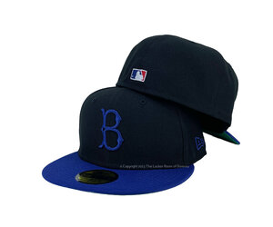 Brooklyn Dodgers 59Fifty Day Pinstripe/Red - The Locker Room of Downey