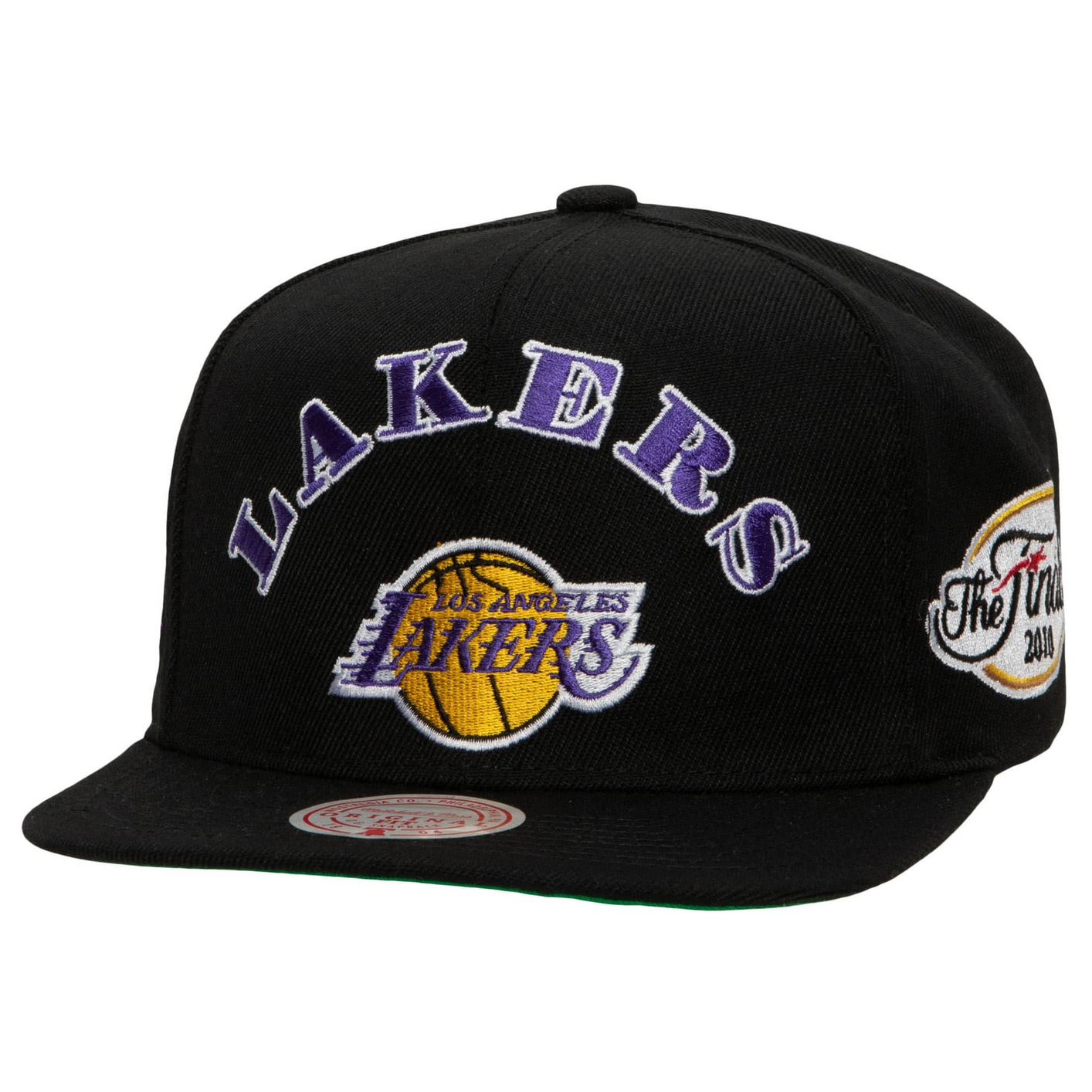 Lakers M&N NBA 75th Silver Snapback - The Locker Room of Downey