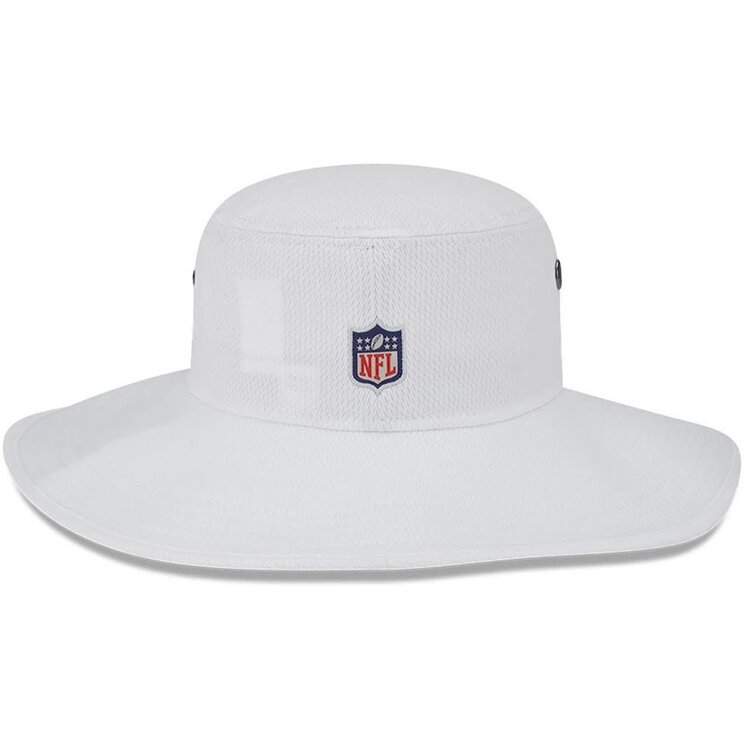 New Era 2023 Training Camp White Panama Bucket - Raiders