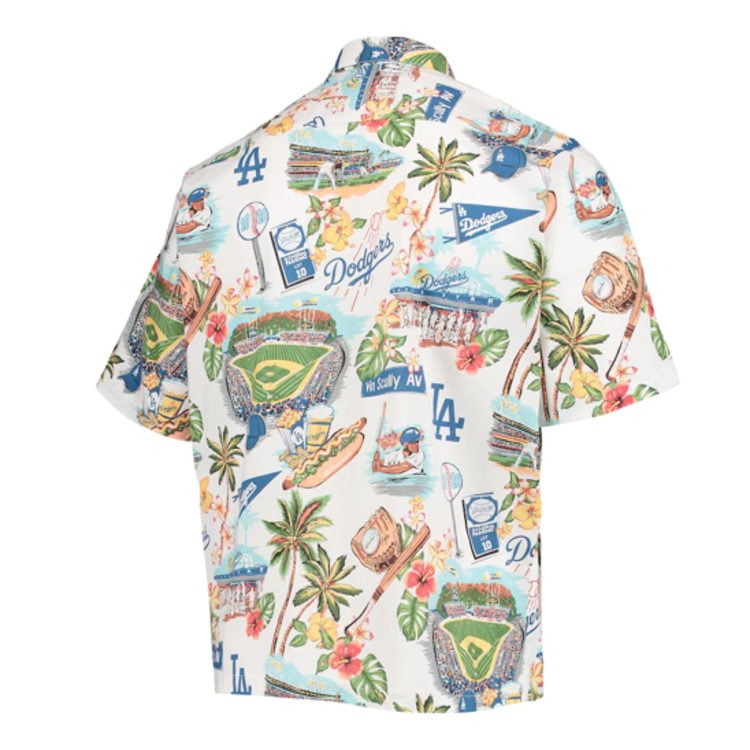 Reyn Spooner LA Dodgers Reyn Spooner Scenic Button-Up