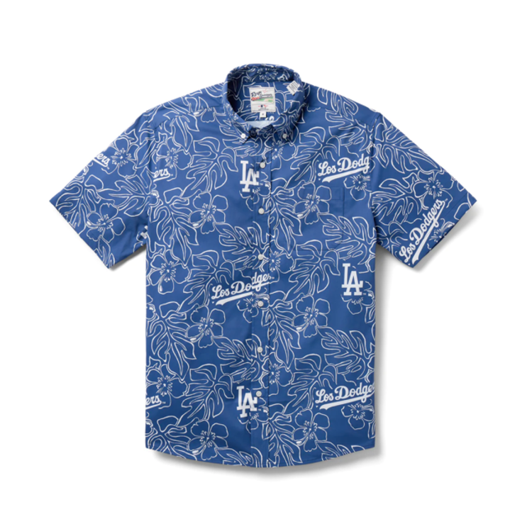 Reyn Spooner LA Dodgers Reyn Spooner City Connect Button-Up