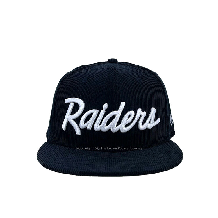 New Era Raiders BW Script Corduroy 950